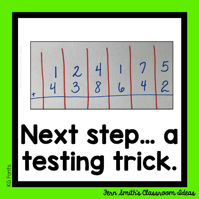 This week's post is about teaching how to add whole numbers. The standard is CC.4.NBT.4, use place value understanding and properties of operations to perform multi-digit arithmetic.  Pin this post for lesson plans, task cards and center games. #FernSmithsClassroomIdeas