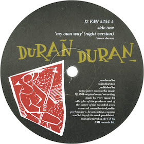 My Own Way (Night Version) - Duran Duran - http://80smusicremixes.blogspot.co.uk