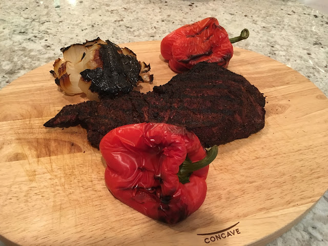 Simple Flank Steak Fajitas | The Lowcountry Lady