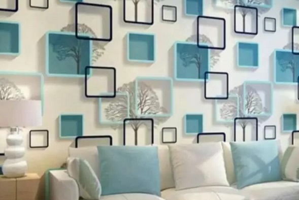 20 CONTOH DEKORASI WALLPAPER DINDING WALLPAPER 3D  BATA  