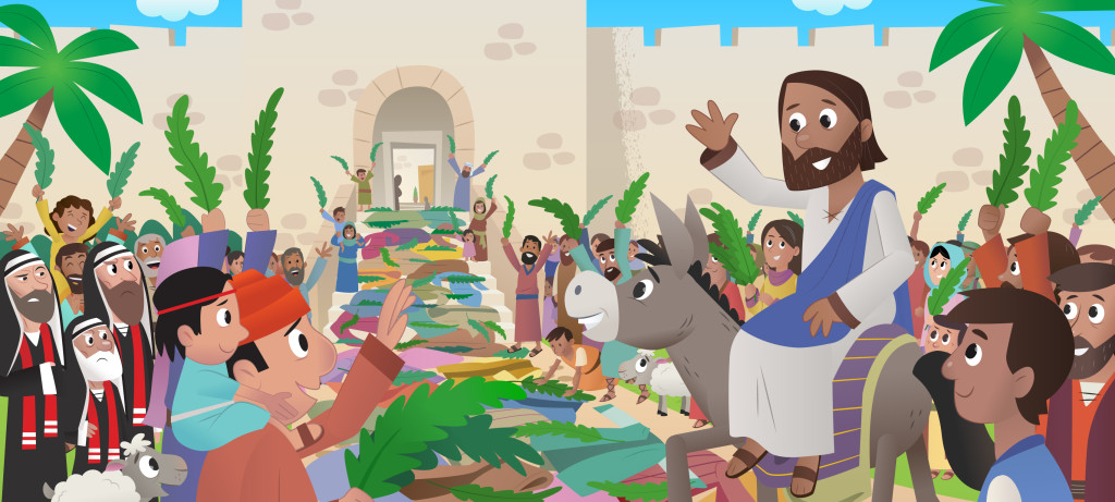 Little Seeds Of Faith: Palm Sunday Jesus enters Jerusalem ...