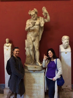 Statue of Bacchus the Roman God of wine, Vatican museum, Vatican City, Rome, Italy