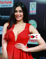 Adah Sharma in Red Deep Neck Spicy Gown ~  Exclusive 49.jpg