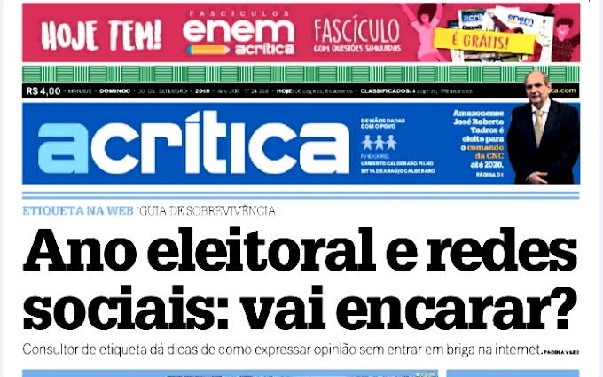 01//VAGAS_MANAUS/JORNAL ACRÍTICA CLASSIFICADOS DE EMPREGOS DO DIA 30.09.18/CONFIRA AS OPORTUNIDADES 