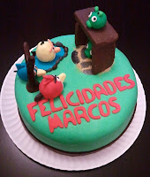 Tarta Angry Birds