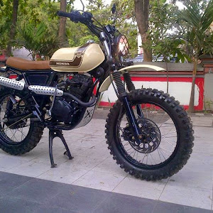 Yamaha Scorpio Indonesian Kustom Bike