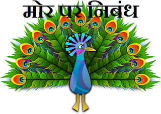 essay on peacock in hindi