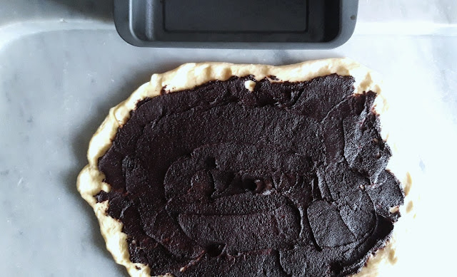 babka al cioccolato, torta dolce polacca, preparazione