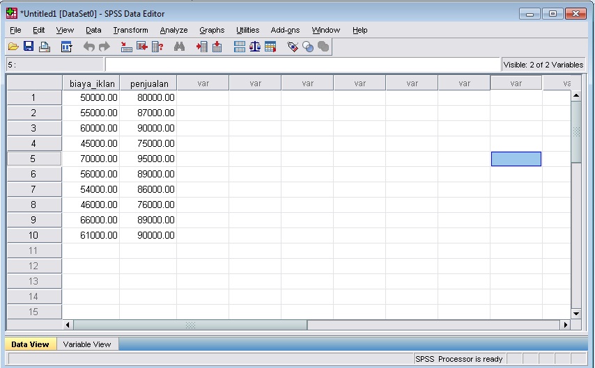 Download Skripsi Lengkap: analisis deskriptif (frequencies 