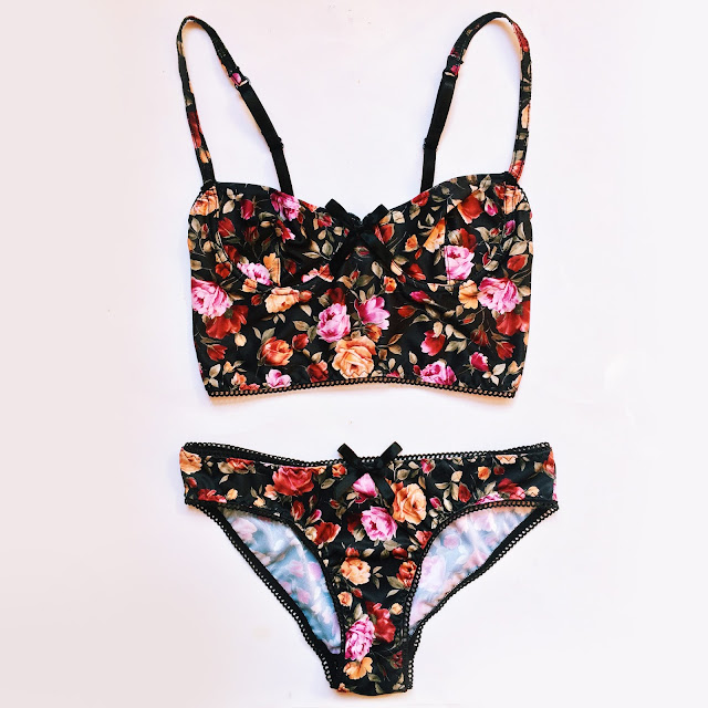 Alexandrea Anissa Floral Lingerie