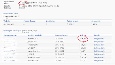 Affiliate inkomsten het rijke wijf