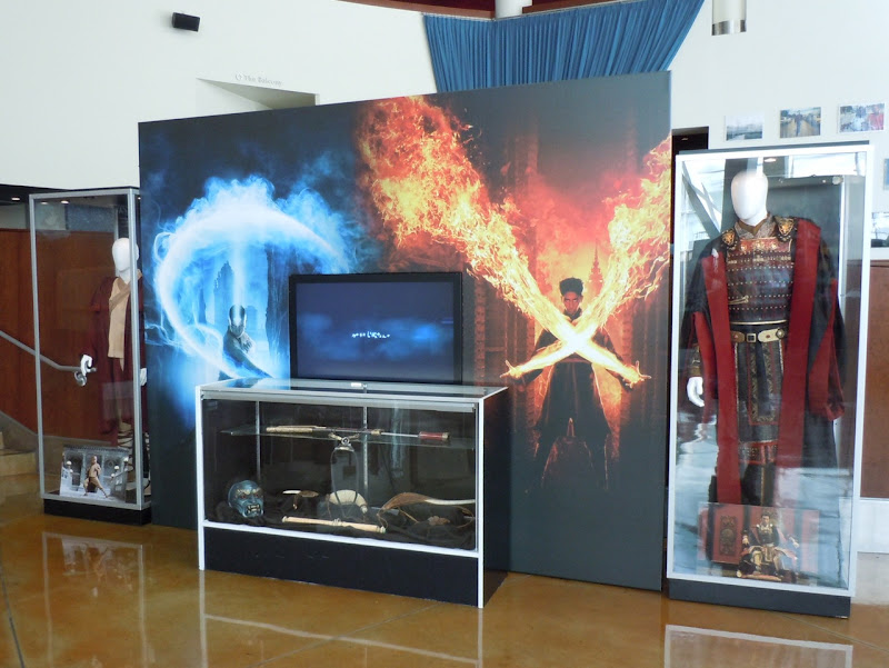 The Last Airbender movie costume display