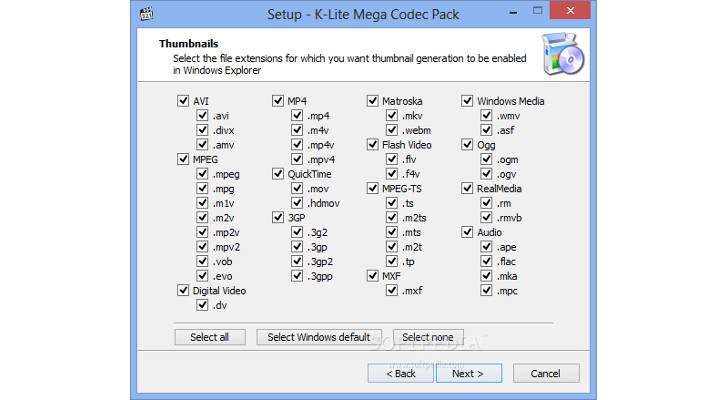 K-Lite Mega Codec Pack 11.5.0 Latest Version free download (standalone/offline installer ...