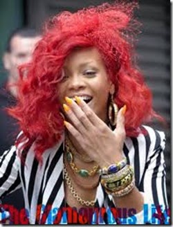 rihanna-red-hair
