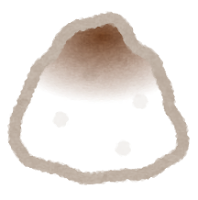 大根おろしのイラスト（醤油）