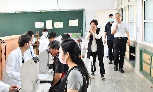 ▲彰化萬人健檢首場將於4月12日在田尾國中登場，今年全縣26鄉鎮共辦31場，縣長王惠美呼籲民眾踴躍參加健檢。（彰化縣政府提供）