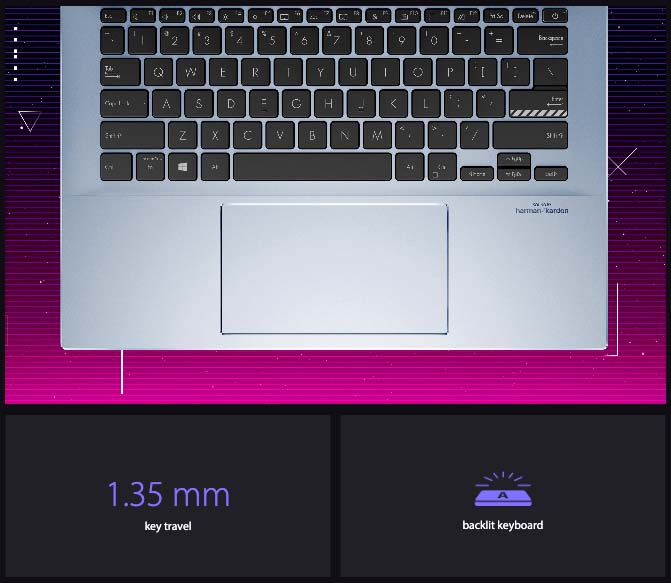 ASUS Keyboard dan Touchpad