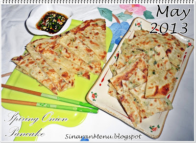 SinaranMenu: Spring Onion Pancake