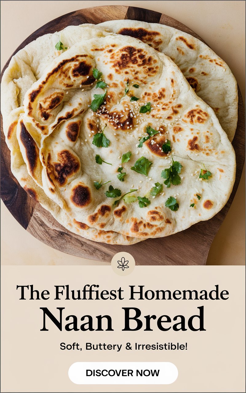 The Fluffiest Homemade Naan Bread Recipe