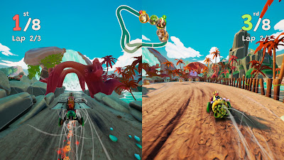Gigantosaurus Dino Kart Game Screenshot 2