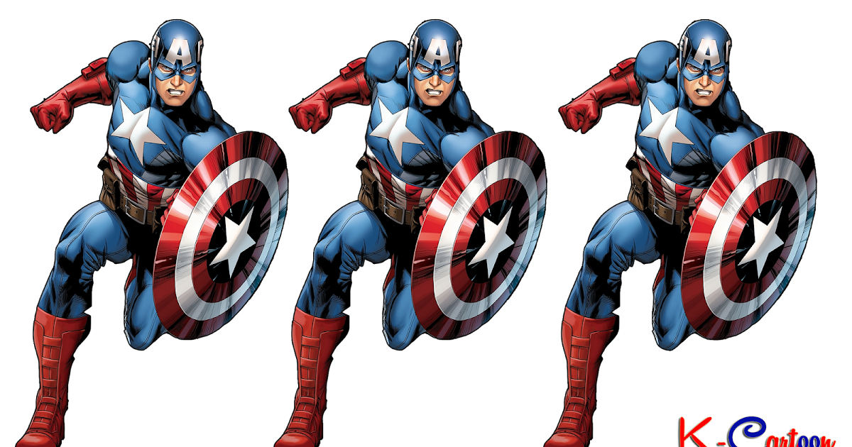  Gambar  HD Captain America Vektor  Terbaru K Kartun