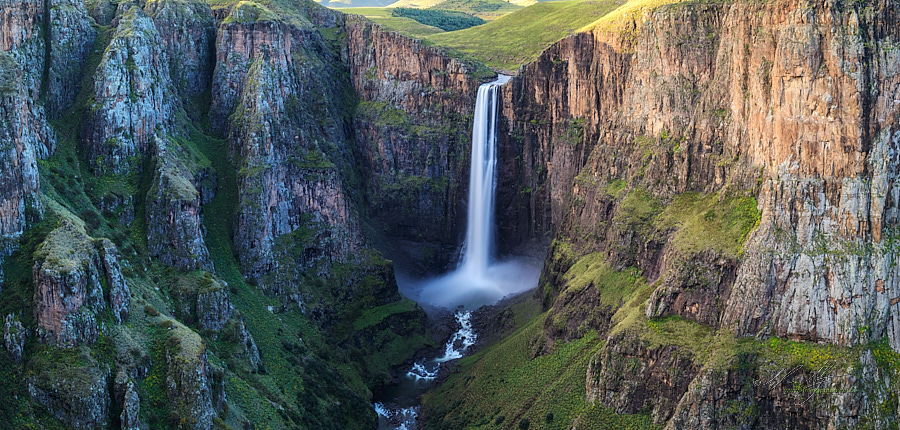 Maletsunyane Falls in Lesotho