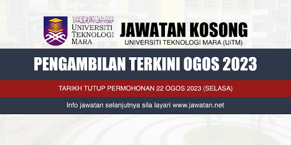 Jawatan Kosong UiTM Johor 2023