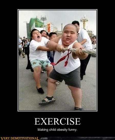 Fat People Exercising. fat people posters