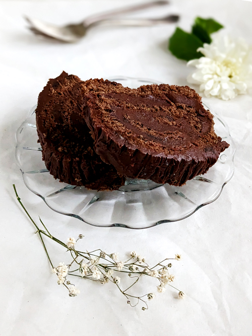 pionono de chocolate relleno de chocolate