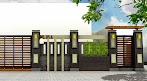 Desain Pagar Rumah : Model Pagar Rumah Minimalis - Bengkel Las Online | Harga ... - Desain pagar rumah dengan sistem putar ini bertumpu pada dua titik yaitu atas dan bawah.