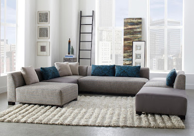 Broyhill Milo Contemporary Sectional Sofa