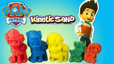 kinetic sand paw patrol pat patrouille