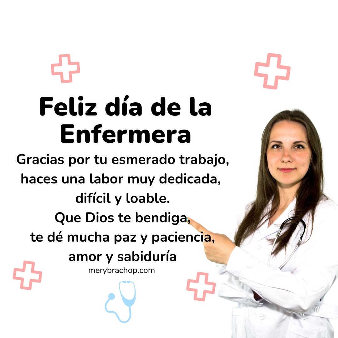 Feliz Día de la Enfermería. Frases cortas para felicitar a enfermeras y  enfermeros | Entre Poemas Cristianos, Frases, Vivencias y Cumpleaños