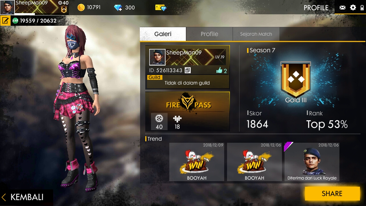 13 Tips Bermain Free Fire Agar Selalu Booyah