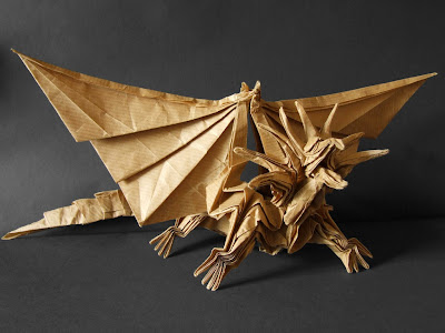 dragon origami for kids