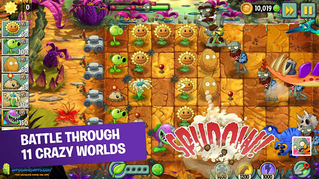  where your mission is to maintain the position of the home base of the zombie threat is c Download Plants Vs Zombies 2 APK + OBB v5.7.1 for Android