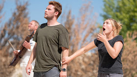 jack reynor and florence pugh look shocked