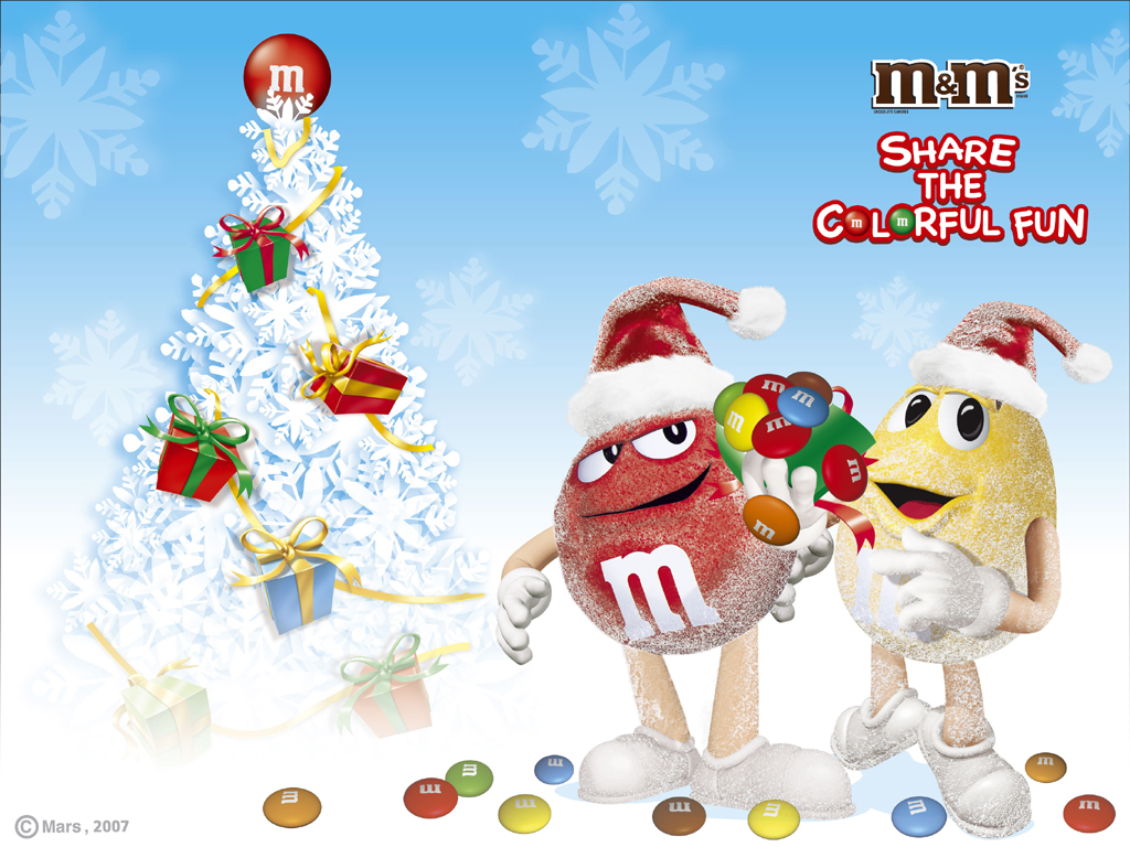 ขนมขบเคี้ยว: wallpaper M & M