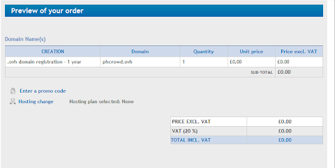 Free .OVH Domain 
