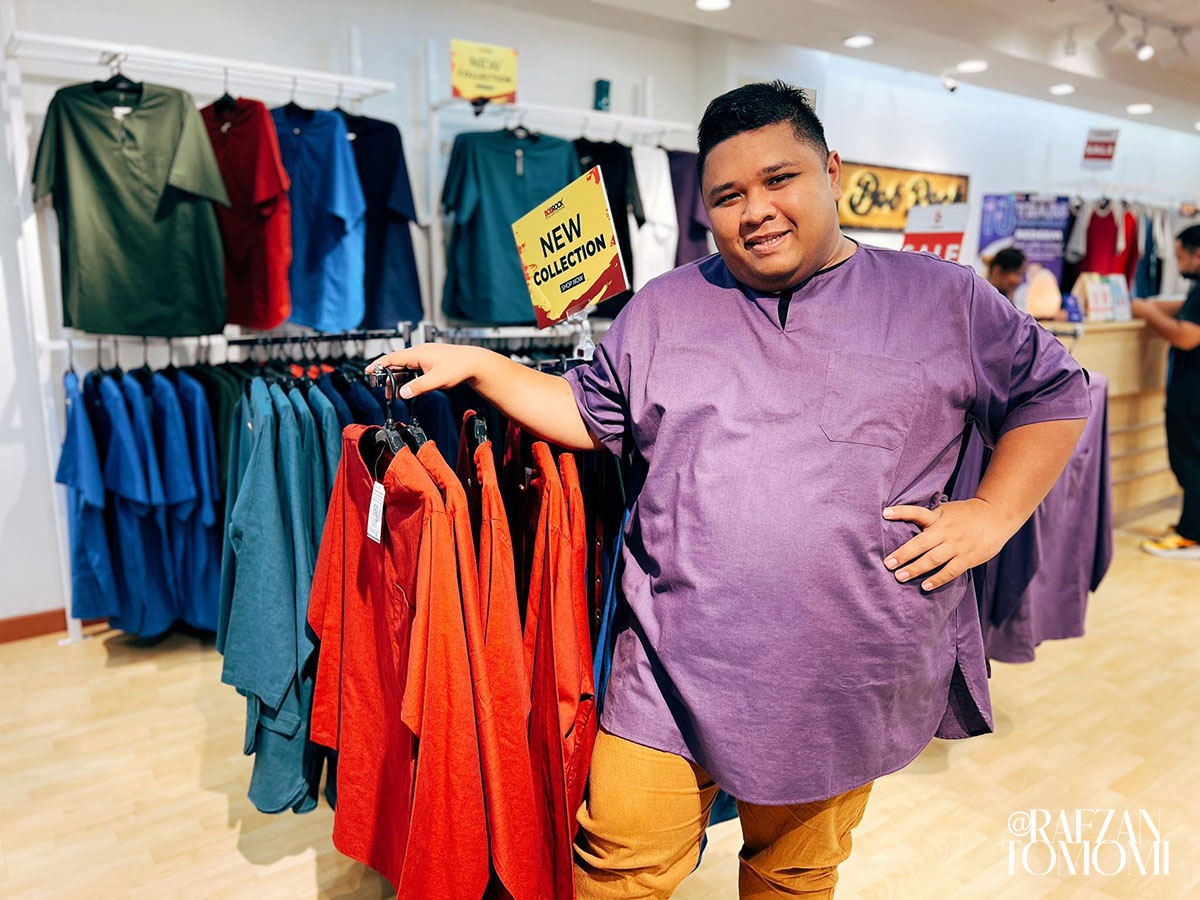 Mudah Nak Cari Baju Raya Plus Size Untuk Lelaki Dekat Bob Rock Clothing