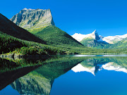 Glacier National ParkAlice Lake Sawtooth (mirrored st)