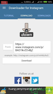Cara Mudah Download Foto Dan Video Instagram Di Android