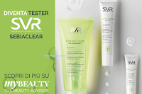 Logo Diventa tester Sebiaclear di SVR :candidati gratis