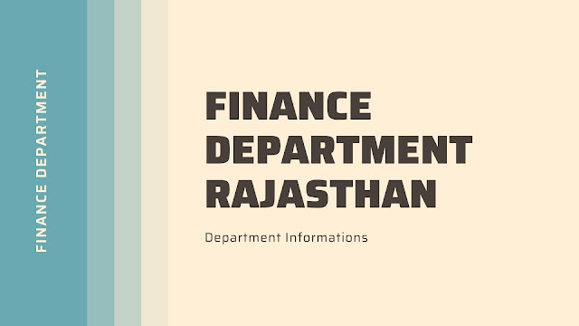 finance department of rajasthan