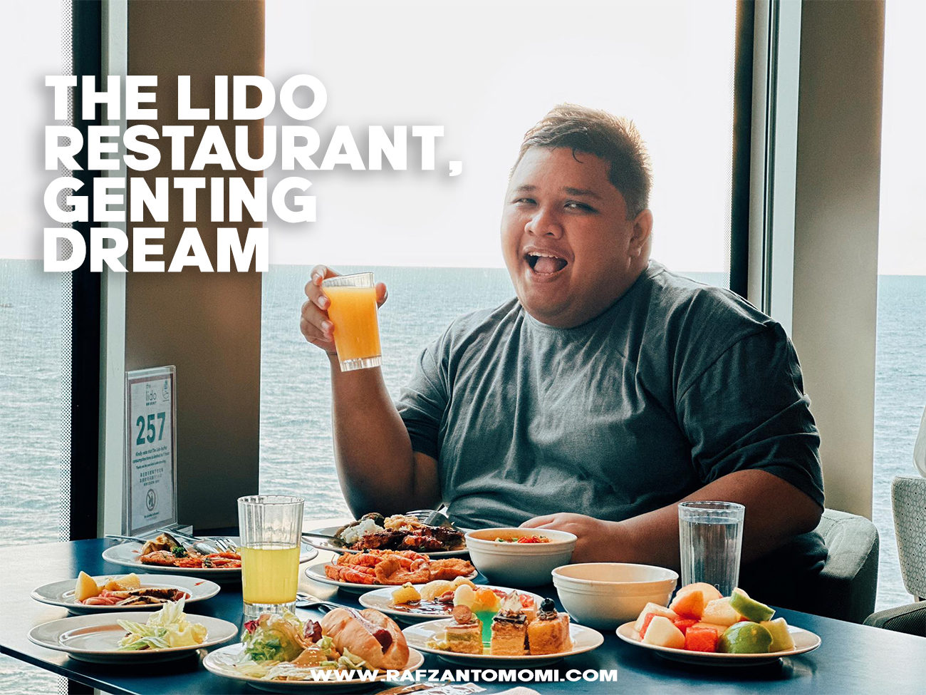 The Lido Restaurant - Restoran Halal Di Genting Dream by Resort World Cruises