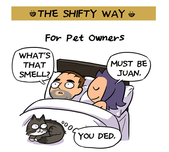 How To Fart When Sharing A Bed: A Hilarious Comic For Couples