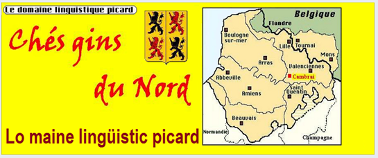 mapa del maine lingüistic picard