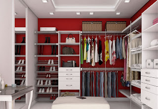 closet lindo e organizado