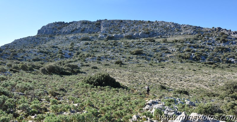 Subida a la Salamadre desde Villaluenga