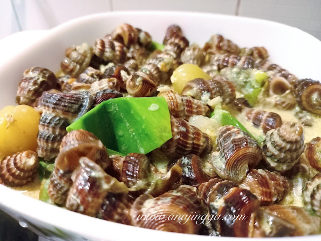 resepi masak lemak siput sedut bersama belimbing buloh